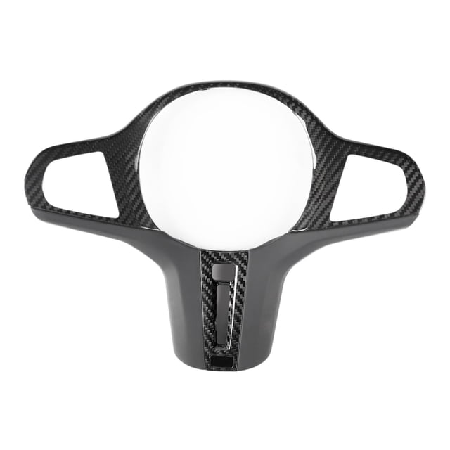 Cubierta del marco del volante de fibra de carbono kusrkot 30,6 cm x 23,3 cm x 5 cm