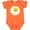 Orange, variant on Inktastic Cute Kawaii Fried Egg Boys or Girls Baby Bodysuit