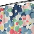 thumbnail image 3 of Pioneer Flower Floral Print Pattern Shower Curtain 72"x84" ,Bathroom Decorative Shower Curtains Set with 12 Hooks,Modern Waterproof Washable Shower Curtain, 3 of 6