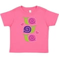 thumbnail image 3 of Inktastic Snail Lover Girl Garden Snails Girls Toddler T-Shirt, 3 of 5