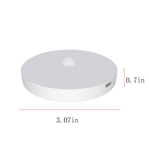 SDNall Under Cabinet Lights, Led Motion Sensor Cabinet Light,Under Counter Closet Lighting, Wireless Usb Rechargeable Kitchen Night Lights,Battery Powered Operated Light,8Led Light
