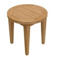 thumbnail image 4 of Brisbane 3-Piece Teak Wood Outdoor Patio Set Natural Gray EEI-5835-NAT-GRY, 4 of 12
