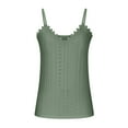 thumbnail image 3 of Scyoekwg Work Tank Tops for Women Office Sleeveless Trendy Tops Basic Tank Tops Ladies Blouses Dressy Casual Womens Summer Fashion Womens Western Clothing Loose, 3 of 6