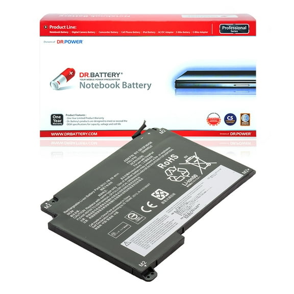 DR. BATTERY - Replacement for Lenovo ThinkPad P40 Yoga 20GQ001L / 20GQ001M / 20GQ001N / 20GQ001P / 20GQ001Q / 20GQ001R / 20GQ001S / 20GQ001T / 00HW020 / 00HW021 / SB10F46458 / SB10F46459
