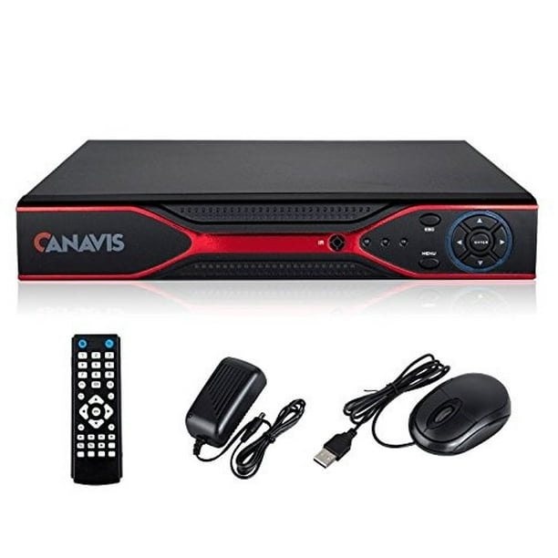 Canavis Ahd 8ch 960h 5 In 1 H 264 Cctv 1080p Security Surveillance Dvr Video Recorder System For Vga Hdmi Bnc No Hdd Walmart Com