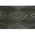 thumbnail image 7 of Casavani Hand Block Printed Black Cotton Dhurrie Hallway Stair Runner Rug Outdoor Patio Rug 3x20 feet, 7 of 7