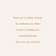 thumbnail image 3 of American Greetings Father's Day Card for Dad (Great Day), 3 of 5