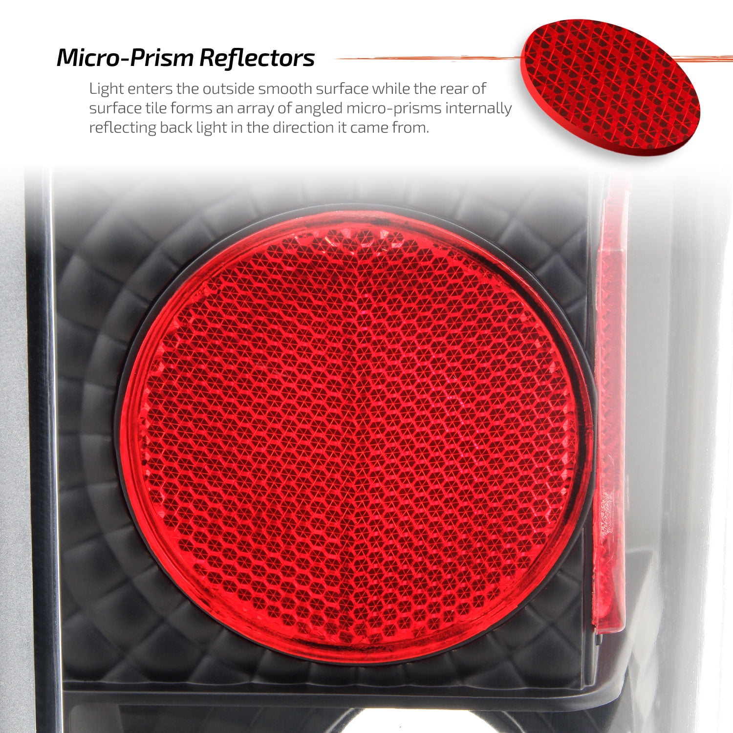 AKKON - Fit 1982-1993 Chevy S10 S15 1991-1993 GMC Sonoma 1991-1994 Bravada Black Tail Lights Lamps Black Housing