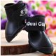 thumbnail image 2 of Cachorro Perros Candy Colors Antideslizante Impermeable Goma Rain Shoes Botas Paws Cover (Negro, L) WD.WDQZL mascota, 2 of 6