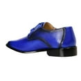 thumbnail image 5 of LIBERTYZENO Men's Classic Formal Oxford Shoes Lace up Leather Dress Shoes, Blue, 5 of 7
