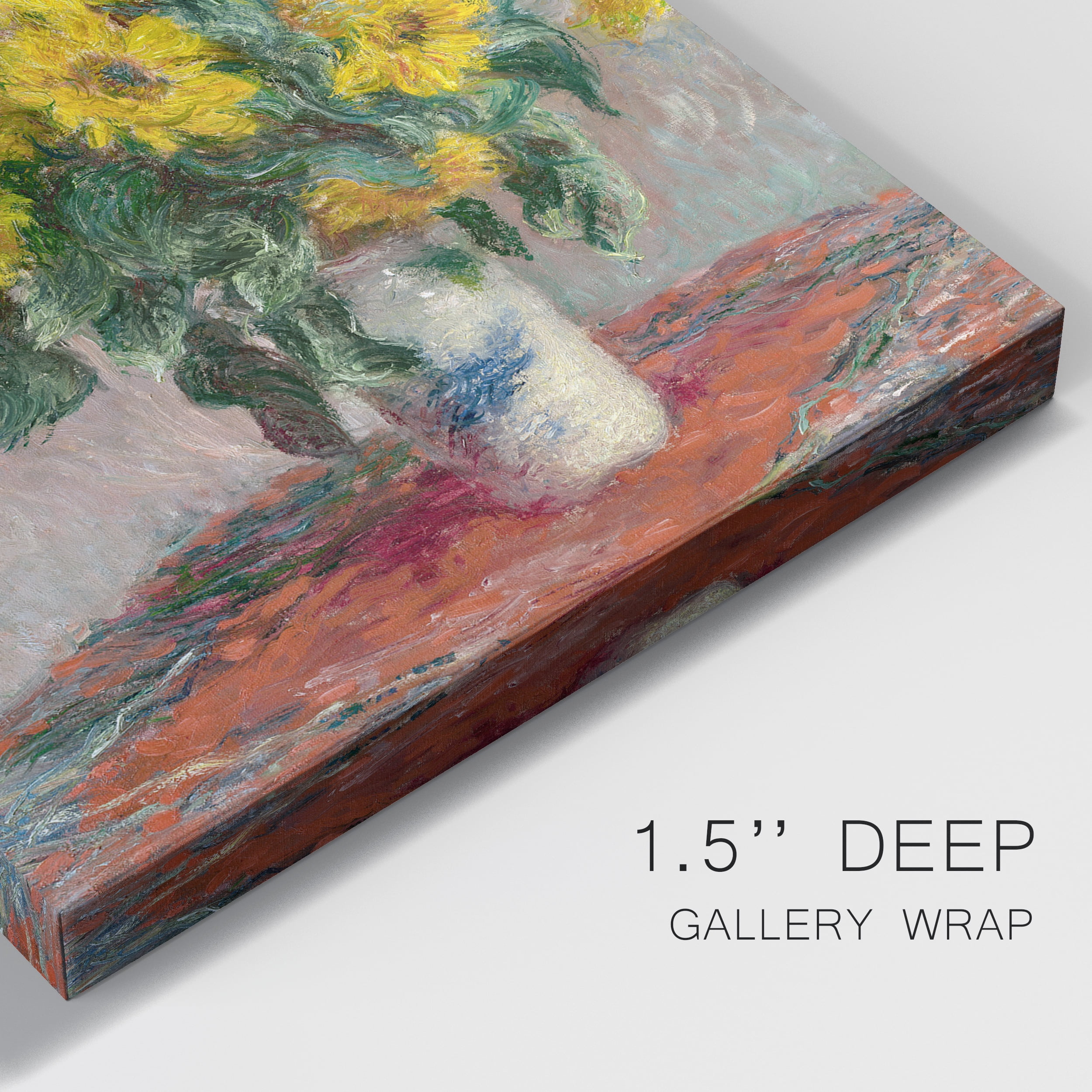 Bouquet of Sunflowers Premium Gallery Wrapped Canvas - Ready to Hang - 32 x 48