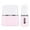 Pink, variant on Hearth & Gear Mini Shampoo Dispenser Portable Travel Bottle Set Leak Proof Travel Toiletry Containers 4 Lotion/Spray Bottles With Labels Airplane Accessories For Toiletries Comforter Vacuum Storage