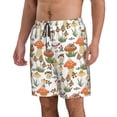 thumbnail image 2 of Pofeuu Mushrooms Prin Men's Swim Trunks Quick Dry Bathing Suit Swimming Board Shorts Mesh Lining Beach Swimwear-Large, 2 of 6