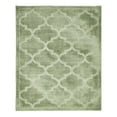 thumbnail image 3 of Unique Loom Trellis Shag Collection Area Rug - Traditional (8' x 10' Rectangle Green), 3 of 12