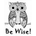thumbnail image 2 of Pearson, Debbie 15x18 Gold Ornate Wood Framed with Double Matting Museum Art Print Titled - Be Wise Owl, 2 of 4