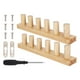 thumbnail image 4 of 2 telares gruesos reutilizables para tejer mantas, ideales para principiantes. Incluyen un kit portátil de madera para tejer a mano., 4 of 9