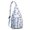 Sky-blue-28, variant on 4-Pockets Cross Body Bags for Woman Men,Cute Sea Life Sling Bag Chest Bag with Adjustable Strap Women's Crossbody Bags for Outdoors Hiking Traveling