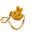 thumbnail image 2 of Rewenti Cute Plushed Rabbited Crossbody Bag Fashion Princess Coin Purse Baby Girl Accessory Bag, 2 of 6