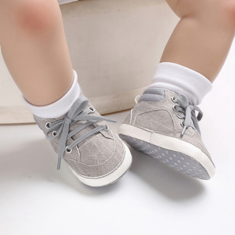 Baby Boy Shoes Newborn Baby Canvas Shoes Kids Prewalker First Walkers