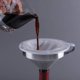 thumbnail image 2 of Tamiz de mermelada de filtro de alimentos de 4 piezas Compatible con embudo de cocina de 15 cm para vino/licor/enzimas (malla 200/malla 400), 2 of 5
