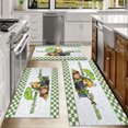 thumbnail image 6 of Kitchen Rugs Sets 3 Piece with Runner Floral Kitchen Floor Mat Carpet Farmhouse Rugs and Mats Non Skid Washable Runner Rug for Kitchen Office Sink Laundry, 6 of 12