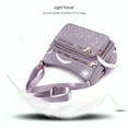 thumbnail image 2 of Tyethy Crossbody Bag for Women Multi Pocket Nylon Shoulder Bag Handbag Purse Trendy Messenger Bag for Ladies, Deep Purple, 2 of 8