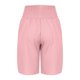 thumbnail image 4 of Puntoco Pantalones cortos de algodón para mujer Pantalones cortos de tres piezas de color liso a la moda para mujer con cordón, 4 of 5