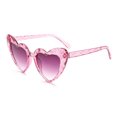 thumbnail image 1 of angular love SUNGLASSES sunscreen peach heart glasses UV400 glitter crystal SUNGLASSES SUNGLASSES, 1 of 7