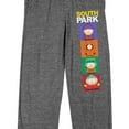 thumbnail image 2 of South Park Four Boys Men's Gray Heather Sleep Pajama Pants-3XL, 2 of 5