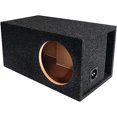 thumbnail image 2 of Atrend Bbox Single Vented 12 Inch Subwoofer Enclosure - SPL-Tuned Single Car Subwoofer Boxes & Enclosures - Premium Subwoofer Box Improves Audio Quality, Sound & Bass - Nickel Finish Terminals, 2 of 3