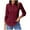 Wine, variant on purcolt Women's Dress Shirts Business Casual Long Sleeve Stretchy Wrinkle Free Button Down Shirts Slim Fit Work Office Tunic Shirts