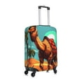 thumbnail image 6 of Cauagu Cool Camel Oasis Vibes Print Travel Luggage Cover,Travel Dust-proof Suitcase Cover Softside Suitcase Protector for 18-32inch,Not Included Suitcase, 6 of 8
