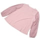 thumbnail image 5 of Blusa de verano para mujer, holgada, color rosa, con escote en V, manga larga de farol de jacquard, para mujer, color rosa, XL, 5 of 15