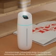 thumbnail image 1 of Mini Travel Air Humidifier  1L Portable Mini Humidifier Small LED Mist Humidifier USB Desktop Humidifier Low-noise for Car Baby Bedroom Travel Office  White - by, 1 of 9