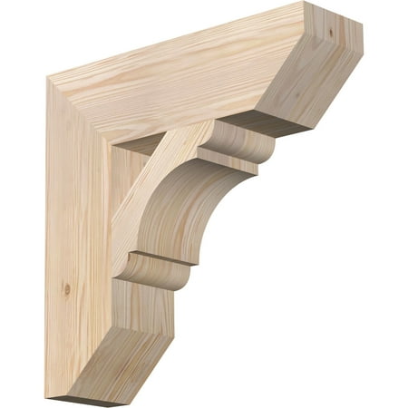 

Ekena Millwork 5 1/2 W x 20 D x 20 H Olympic Slat Smooth Bracket Douglas Fir