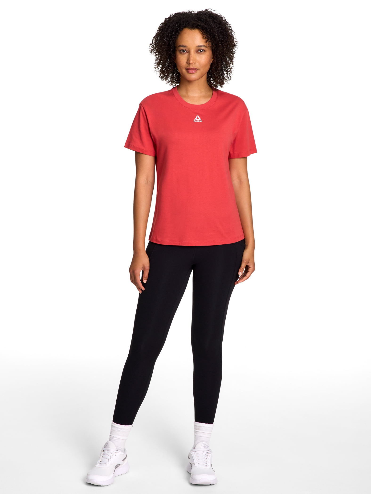Reebok Women's Embroidered Essence Short Sleeve Tee, Sizes XS - XXXL