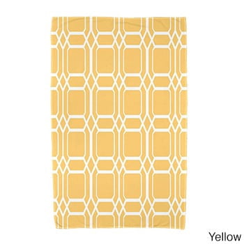 30" x 60" O the Fun Geometric Print Beach Towel