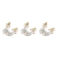 thumbnail image 4 of Zapatos de ballet Minnieouse Niñas brillo tacones altos sandalias accesorios Plata 33/21cm, 4 of 6