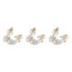 thumbnail image 3 of Minnieouse Niñas bailarina brillo zapatos niños Ballet boda fiesta carnaval Navidad sandalias escenario traje plata 27/18cm Type1 NO1, 3 of 6
