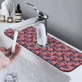 thumbnail image 7 of Kdxio America Flags1 Pattern Non-Slip Diatom Mud Faucet Drain Pad,Self Absorbent Mat for Kitchen Sink for Variety Kitchen & Bathroom Countertops, 7 of 7