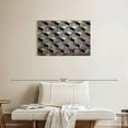 thumbnail image 2 of Elephant Stock Golden Steps Wall Art - Horizontal Canvas Wall Art - Living Room Wall Decor - Abstract Canvas - Gray And Black Decor - 30" x 20", 2 of 8