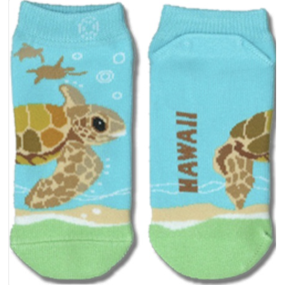 Chiefly Honu Infant Socks, 2-Piece Assorted Pack