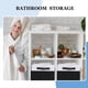 thumbnail image 3 of Cesta de Almacenamiento para Armario, Organizador de Baño de Tela Plegable, Asa/Organizador de Ropa Sucia, 3 of 5