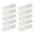 thumbnail image 2 of 10 pegatinas reflectantes, cinta reflectante, adhesivo, panel reflectante, señal reflectante para Blanco, 2 of 9