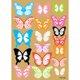 thumbnail image 4 of 18 Pzas Calcomanías De Mariposa 3D DIY Para Pared/Calcomanía De PVC/Decoración De Habitación/Casa, 4 of 4