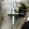 thumbnail image 3 of ZMY Home Gothic Cross Pendant Necklace, Stainless Steel Statement Jewelry for Men, 3 of 5