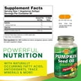 thumbnail image 2 of Nature's Life Pumpkin Seed Oil 1000 mg, Vegetarian | For Cardiovascular and Prostate Health Support | 90ct, 2 of 6