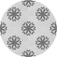 thumbnail image 1 of Ahgly Company Machine Washable Indoor Square Transitional Platinum Gray Area Rugs, 3' Square, 1 of 7