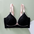 thumbnail image 4 of Nmnitkp Nursing Bras for Breastfeeding Seamless Maternity Bra Wireless Pregnancy Bras Comfort Sleep Bralette with Support,Breathable & Moisture-Absorbent Cotton Nursing Bras Black,85, 4 of 4