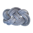 thumbnail image 4 of Almohada con nudo de mano PP, poliéster nórdico, bonita almohada DIY acogedora para la cintura, cojín para el suelo para sala de estar, oficina, hogar gris claro mayimx Almohada de bola de nudo, 4 of 9
